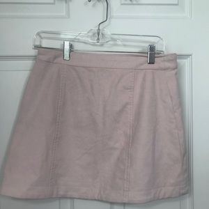 Never worn A&F suede skirt